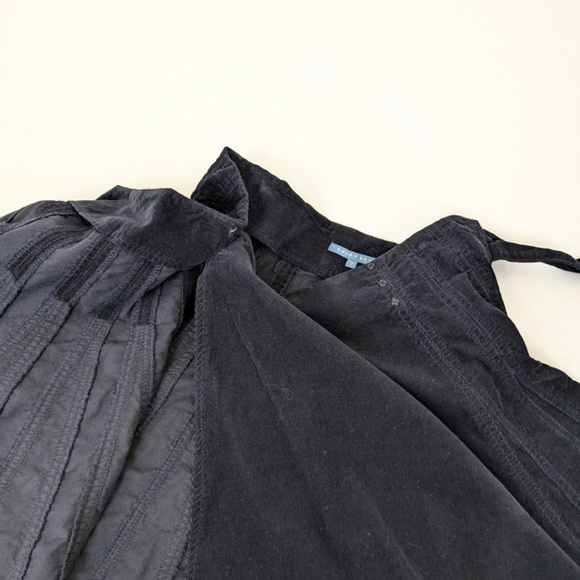 Corduroy Panelled Skirt Mini Midi Smart Set Fit Flare Circle Full A-Line Skater - Picture 9 of 13